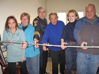 New Shelter Cutting the ribbon 2011