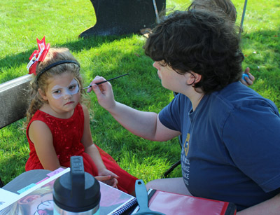 face painting